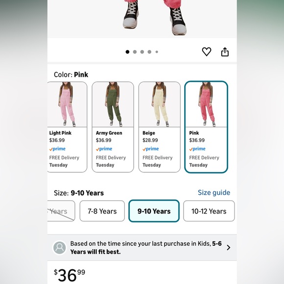 Girls Fleece Overalls Kids Warm Winter Loose Casual Jumpsuits with Pockets - Picture 2 of 10